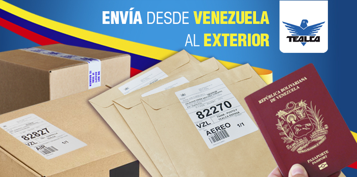 envío de pasaportes, documentos y paquetes desde Venezuela a otros países