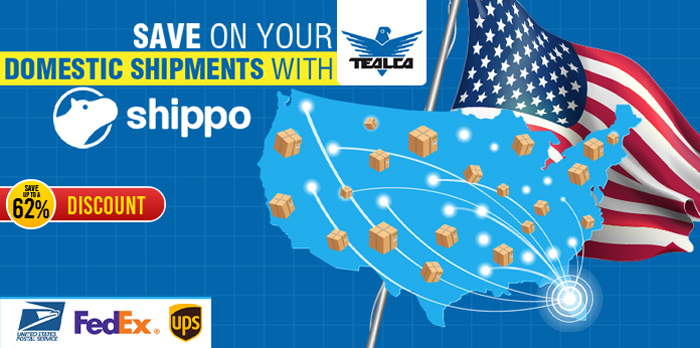 Save on your domestic shipments with Shippo